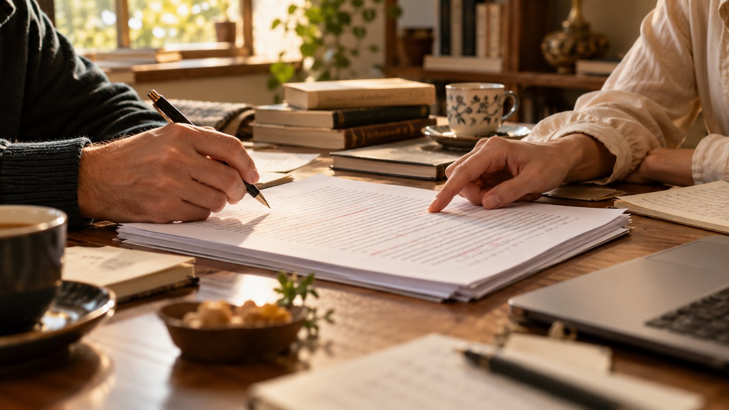 حفظ صدای نویسنده در ویرایش؛ مرز اصلاح و بازنویسی